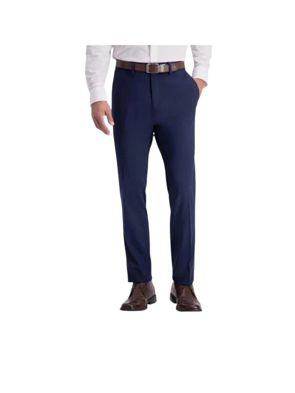 NWT Kenneth Cole Reaction Men's 32X34  Slim Fit Blue Dress B1679